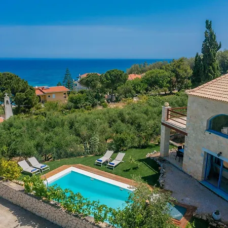 Ionian Zante Nout 200 M From The Beach Villa *