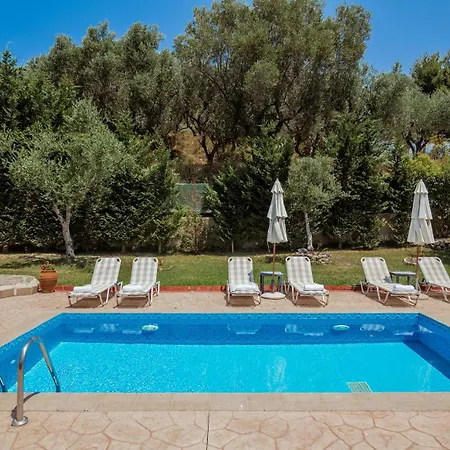 Planos Villa Villa Tsilivi (Zakynthos)
